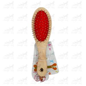 برس دو طرفه دسته چوبی سایز لارج