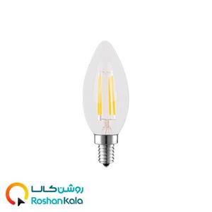 لامپ LED شمعی ۶ وات فیلامنتی E14 رویالوکس