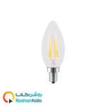 لامپ LED شمعی ۴ وات فیلامنتی E14 رویالوکس