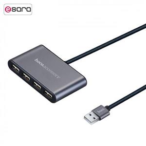 هاب USB 2.0 چهار پورت هوکو مدل HB3 همراه با کابل 1 متری