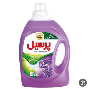 مایع لباسشویی پرسیل بنفش مدل دیپ کلین حجم 2.7 لیتری