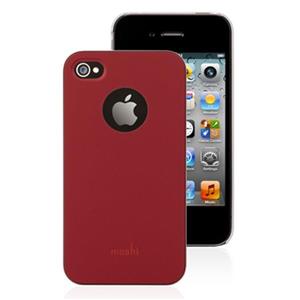 قاب موبایل قرمز موشی آی گلیز مخصوص آیفون 4 Moshi iGlaze iPhone 4/4s Snap on Case Red