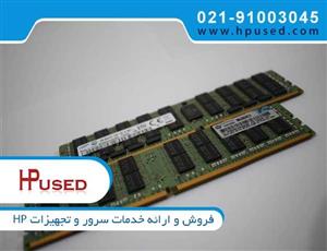 رم سرور DDR3 دوکاناله 1600 مگاهرتز ECC  اچ پی مدل PC3-12800E  ظرفیت 8 گیگابایت