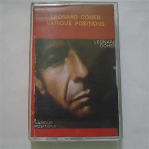 نوار کاست موسیقی محلی یا فولک Leonard Cohen 1984 