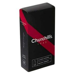 کاندوم چرچیلز کلاسیک 12 عددیChurchills Classic Natural Condoms PSC 