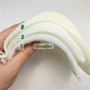 اپُل روکش دار لباس کد 3-667 سایز بزرگ رنگ سفید