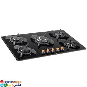 اجاق گاز شیشه ای درسا مدل آنتیک DG2109-5M