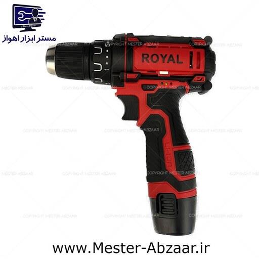 قیمت و خرید دریل پیچ گوشتی 18 ولت شارژی رویال مکس ایران دو باتری مدل ...