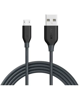 کابل USBبه microUSB انکر مدل A8133 PowerLine به طول 180 سانتیمتر