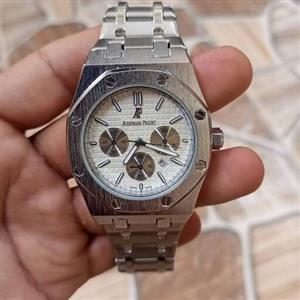 ساعت مچی مردانه Ap همراه جعبه و انگشتر ادومارپیگه با کیفیت 3 موتوره و ژاپنی