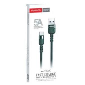 کابل شارژ TRANYOO مدل t-x15c تایپ سی