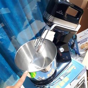 همزن کاسه دار رویال کینگتوان 400 واتظرفیت 4لیتری تک رنگ ساخت جنس استیل - پلاستیک