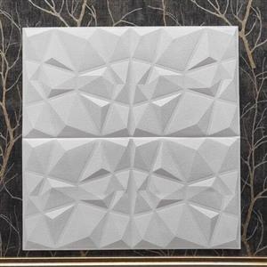 دیوار پوش فومی پشت چسبدار طرح کریستالی سایز 70 در 70 ضخامت 9 میل