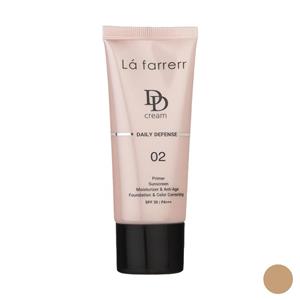 دی دی کرم لافارر شماره 2 رنگ بژ روشن (لایت بژ)DD Cream Light Beige Lafarrerr 33ml 