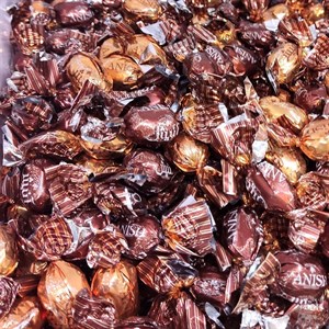شکلات تلخ  با مغز کشمش برنوتی (200 گرم)