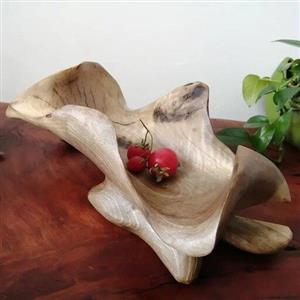 میوه خوری دفرمه چوب گردو 