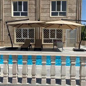چتر پایه کنار بزرگ
