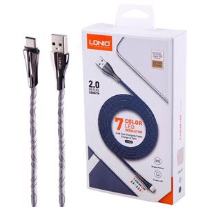 کابل تایپ سی فست شارژ Ldnio LS462 2.4A 2m