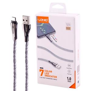 کابل میکرو یو اس بی فست شارژ Ldnio LS461 2.4A 1m