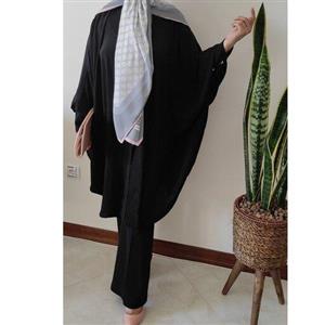 مانتو بارداری و شیردهی  مشکی