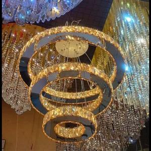 لوستر آویز سه حلقه