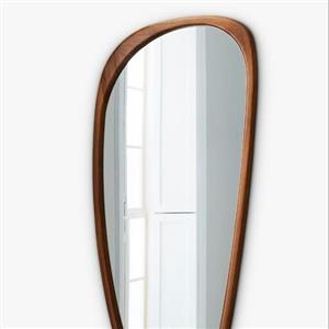 آینه چوبی دفرمه ساخته شده از چوب چنار