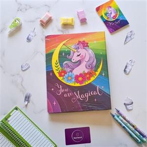 کلاسور  سویل 26 حلقه طرح یونیکورن 