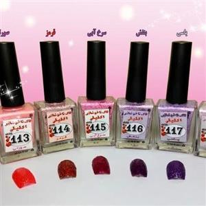 لاک اکلیلی در رنگ های مختلف