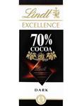 شکلات lindt excellence تلخ 70 درصد اصل