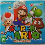 لوح زرین پکیج بازیهای سگاومیکرو super mario all stars پلی استیشن1 playstation1