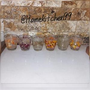 شمع ژله ای گل خشک