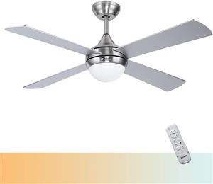 پنکه سقفی با چراغ Ovlaim 48 inch DC Motor Ceiling Fan - ارسال ۱۰ الی ۱۵ روز کاری
