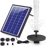 پمپ آبنمای خورشیدی مدل Solar Fountain Pump with Panel - ارسال 10 الی 15 روز کاری