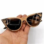 عینک دستساز  فریم چوبی زنانه و مردانه ( UV400 و Polar )