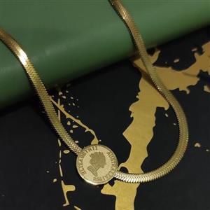 گردنبند استیل زنانه الیزابت زنجیر ماری