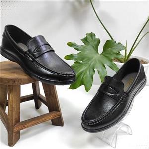 کفش کالچ چرم مردانه پایران اشترابل مدل تسلا رنگ مشکی سایز 40 تا 44 