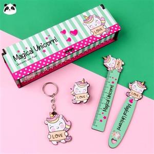 جامدادی ست 5تکه طرح یونیکورن لاو