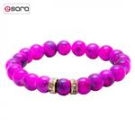 دستبند باربد طرح کشی مهره ای کد B218