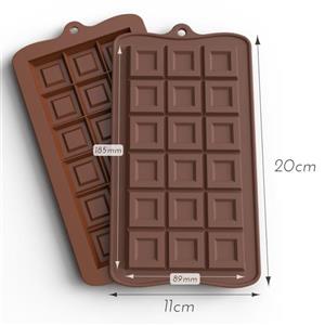 قالب سیلیکونی شکلات تبلتی  مربع سورنا پارت 