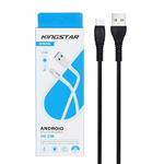 کابل تبدیل USB به MicroUSB کینگ استار مدل K101A طول 110 سانتی متر