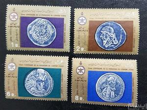 تمبر سده سری جشن 2500 ساله پهلوی 1349