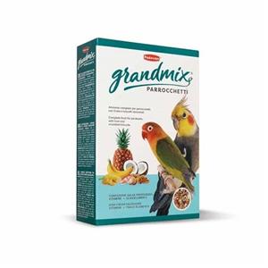 غذای طوطی سانان پادوان مدل grandmix وزن 850 گرم