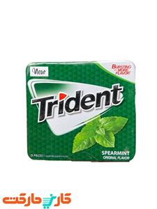 آدامس تریدنت فلزی نعنا 15 عددی Trident Spearmint