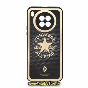 قاب گوشی Nova 8i - Honor 50 Lite هوآوی پشت گلس سرامیکی طلاکوب آل استار ALL STAR محافظ لنزدار کد 77
