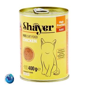 پته مرغ گربه 400 گرمی (زرد) – شایر shayer