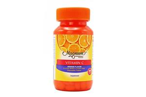 قرص‌ جویدنی ویتامین سی مگنوم ویتامینز 30 عدد Magnum Vitamins C Orange Chewable Tablets 