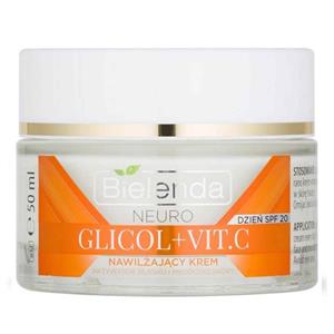 کرم مرطوب کننده روز بی یلندا سری Neuro Glicol And Vitamin C حجم 50 میلی لیتر Bielenda Neuro Glicol And Vitamin C Day Moisturizing Face Cream 50ml