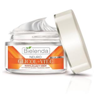 کرم مرطوب کننده روز بی یلندا سری Neuro Glicol And Vitamin C حجم 50 میلی لیتر Bielenda Neuro Glicol And Vitamin C Day Moisturizing Face Cream 50ml