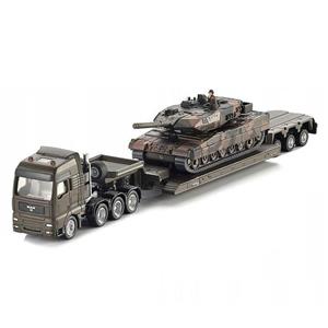 ماکت تریلی کفی کمرشکن مان + تانک (SIKU 1872)