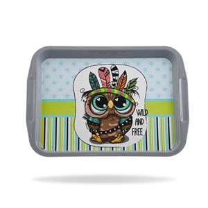 سینی مات طرح دار سایز 3 کد کالا 9418